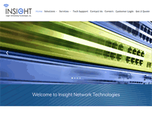Tablet Screenshot of insightnetworks.com